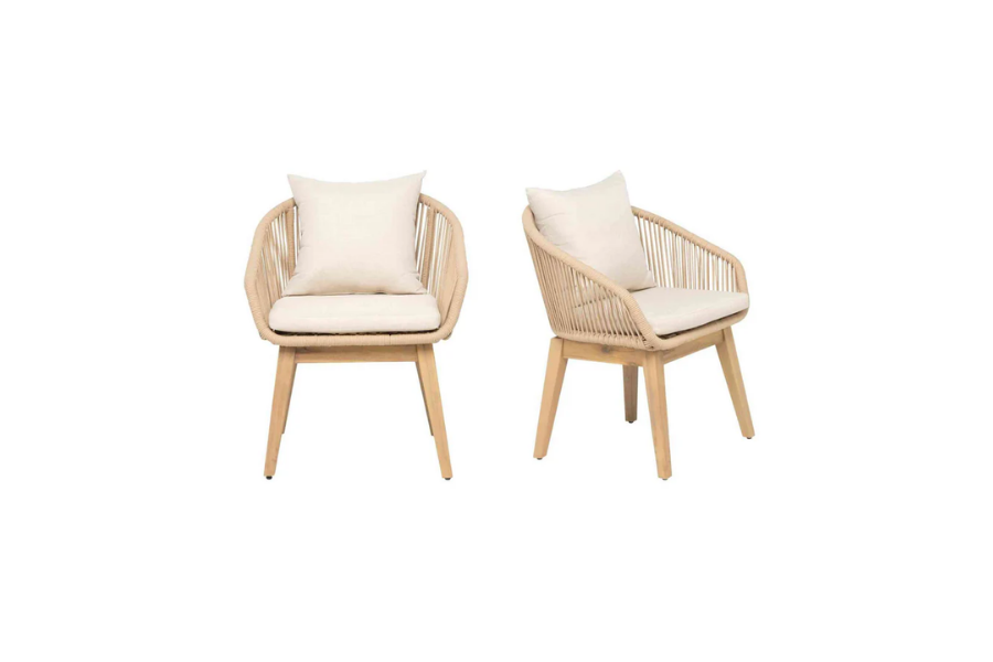 Panama Jack Cabo 5-Piece Dining Set PJO-4401-NAT-5DA