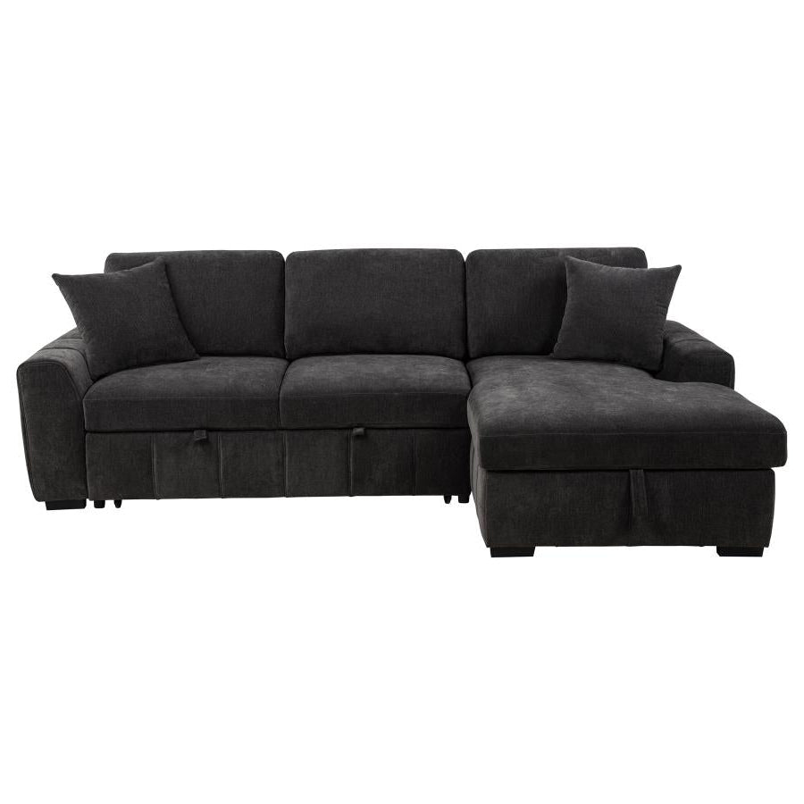 Pastrana Upholstered Sleeper Sectional Sofa LAF Chaise - Venini Furniture 