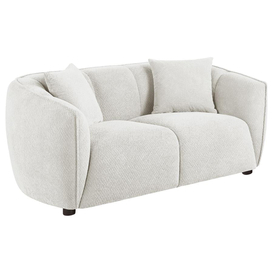 Aleisha 2-piece Fabric Upholstered Sofa Set Sand