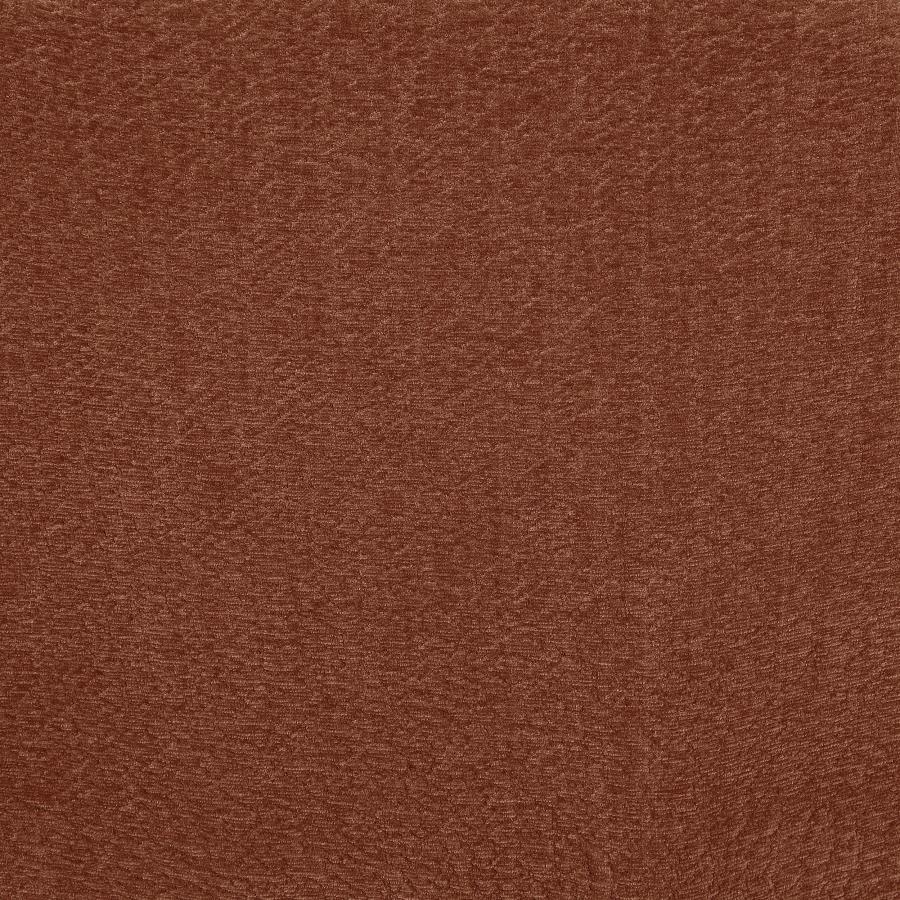 Byrne 105-inch Velvet Modular Bumper Sectional Sofa Rust
