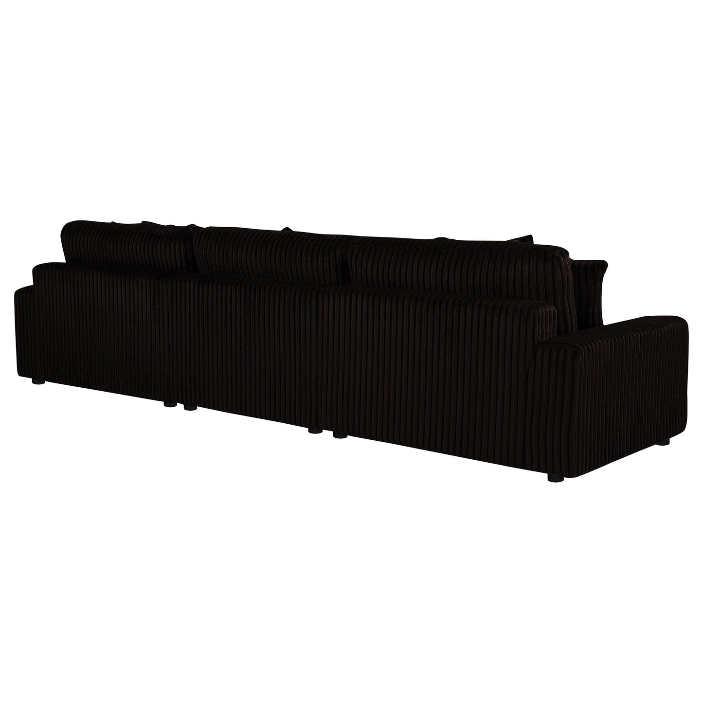 Blaine Upholstered Reversible Chaise Sectional Sofa Chocolate 509879-SET