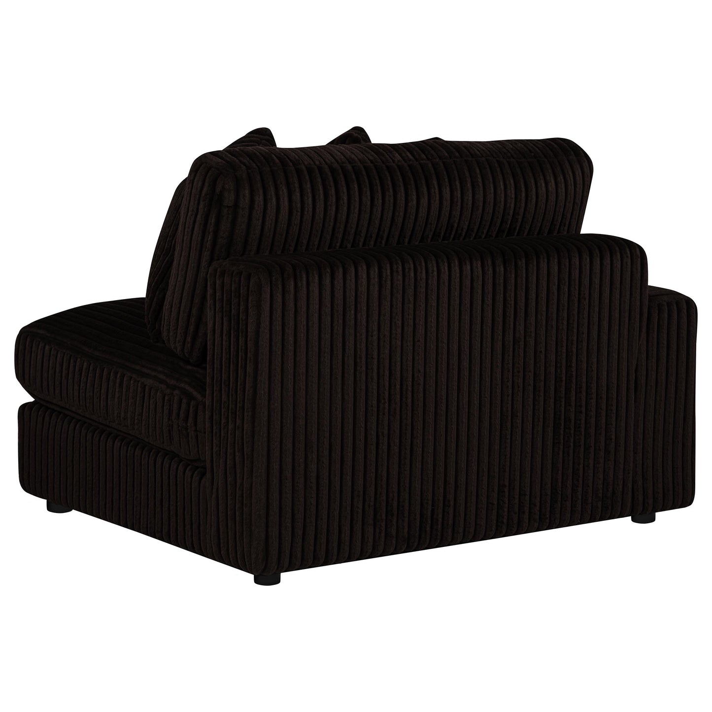Blaine Upholstered Reversible Chaise Sectional Sofa Chocolate 509879