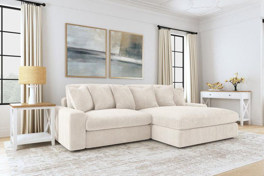 Blaine Upholstered Reversible Chaise Sectional Sofa Sand 509899 - Venini Furniture 