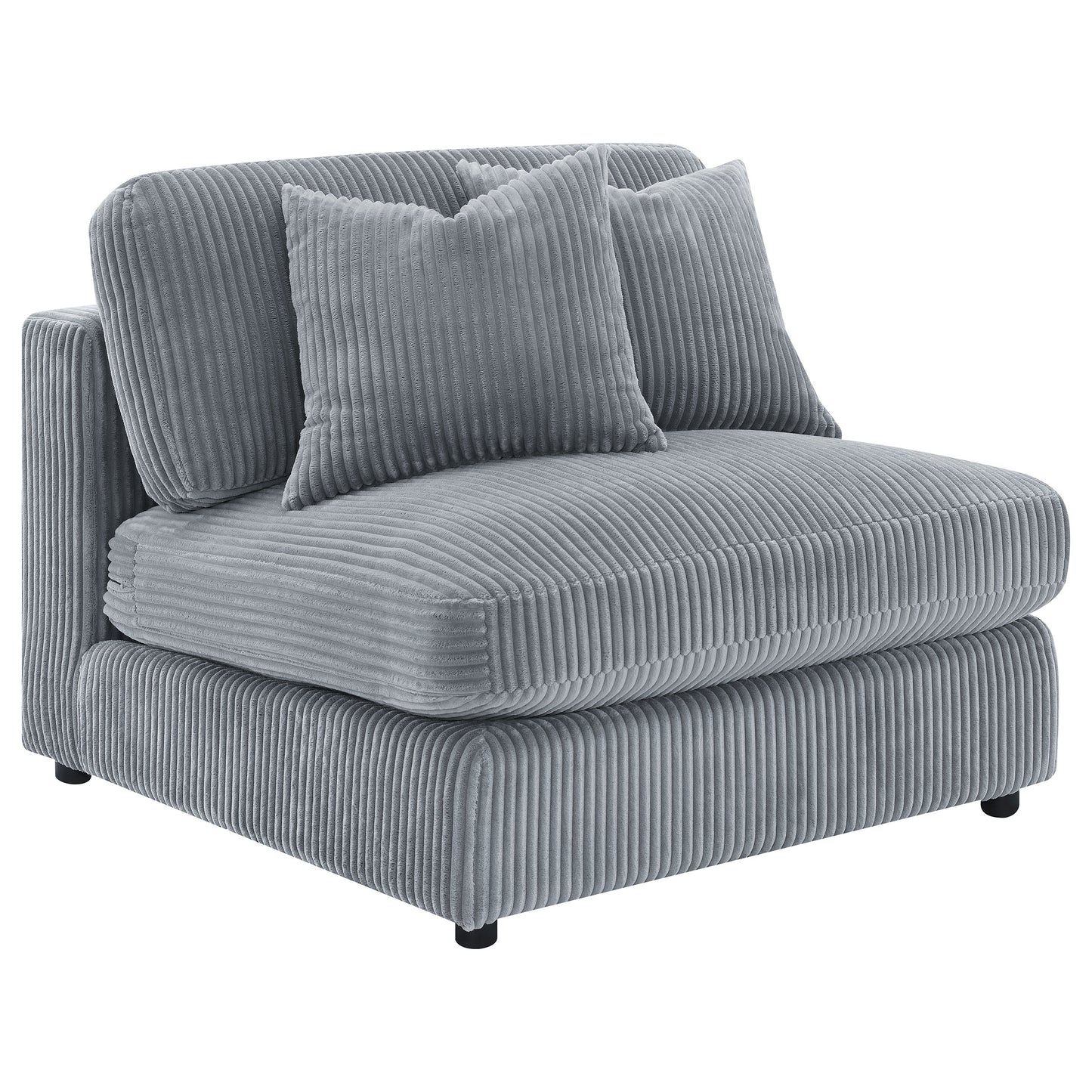 Blaine Upholstered Reversible Chaise Sectional Sofa Fog 509900-SET