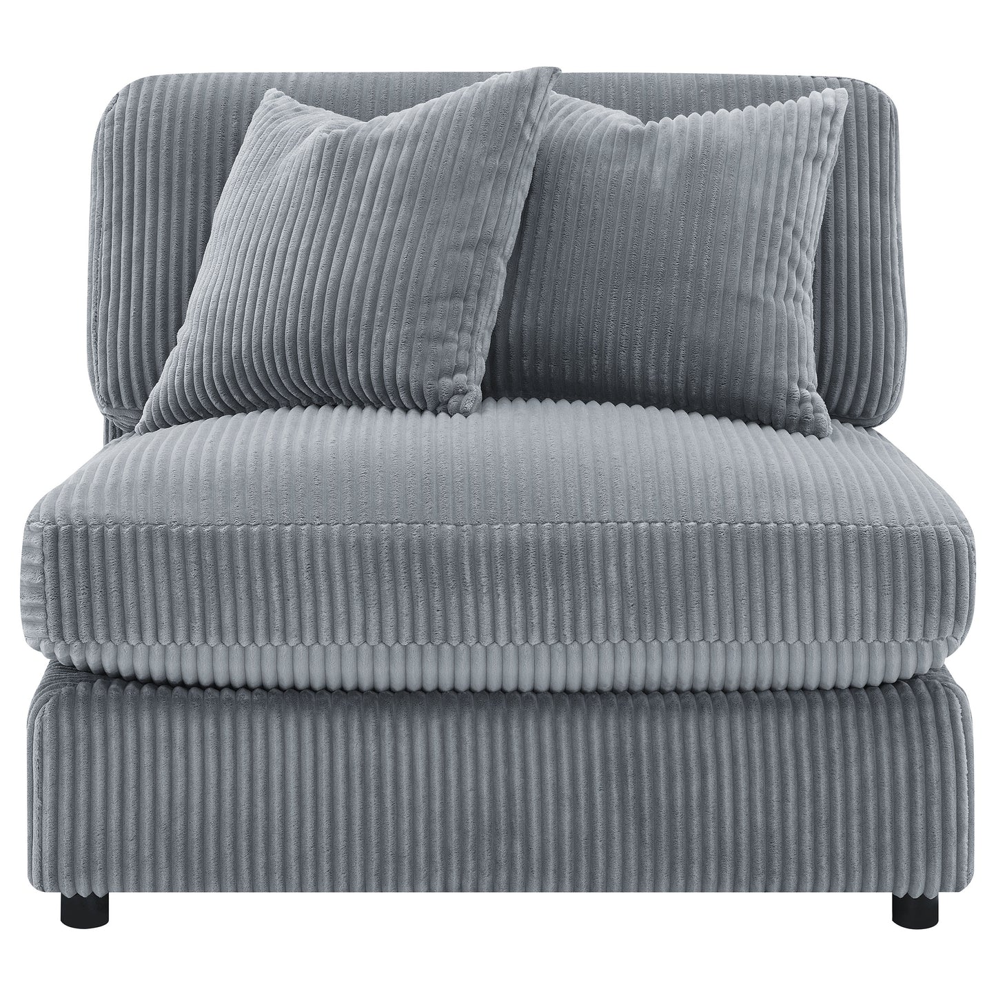 Blaine Upholstered Reversible Chaise Sectional Sofa Fog 509900-SET