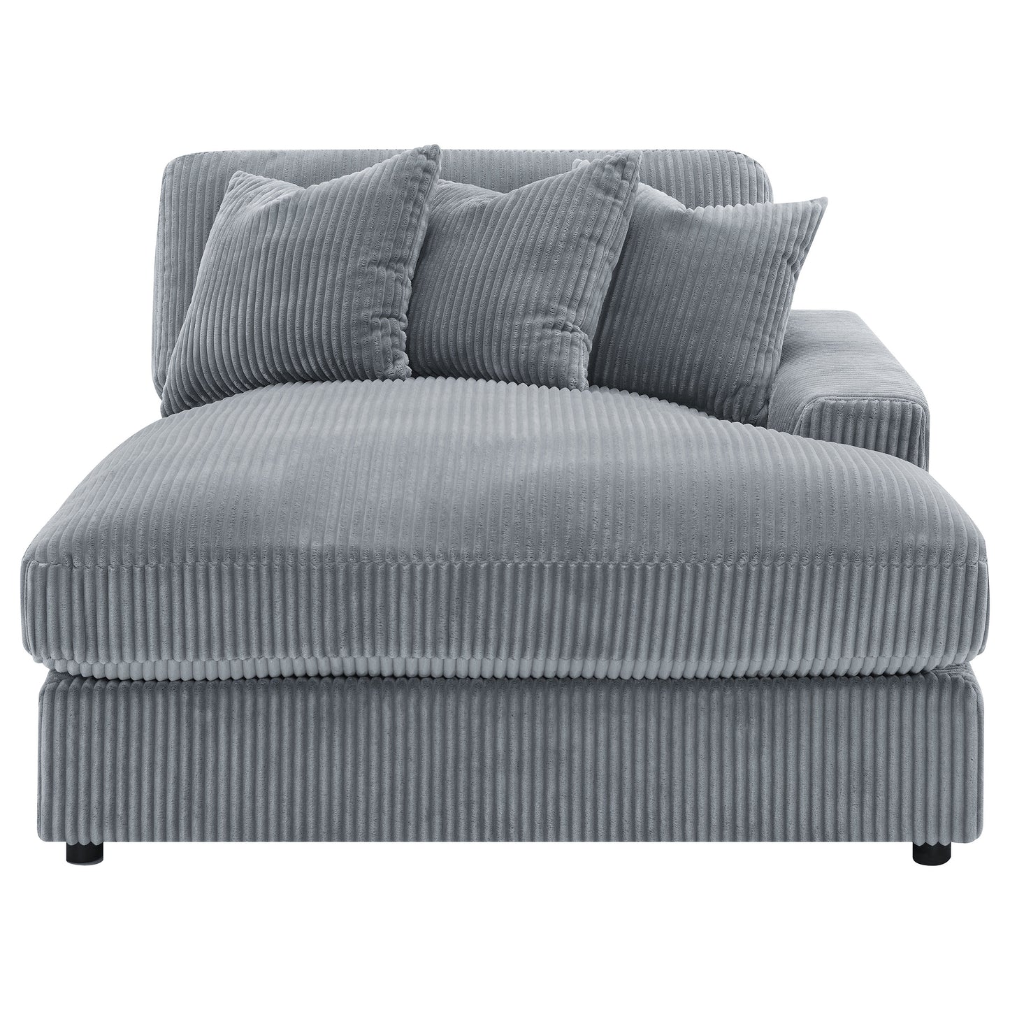Blaine Upholstered Reversible Chaise Sectional Sofa Fog 509900-SET