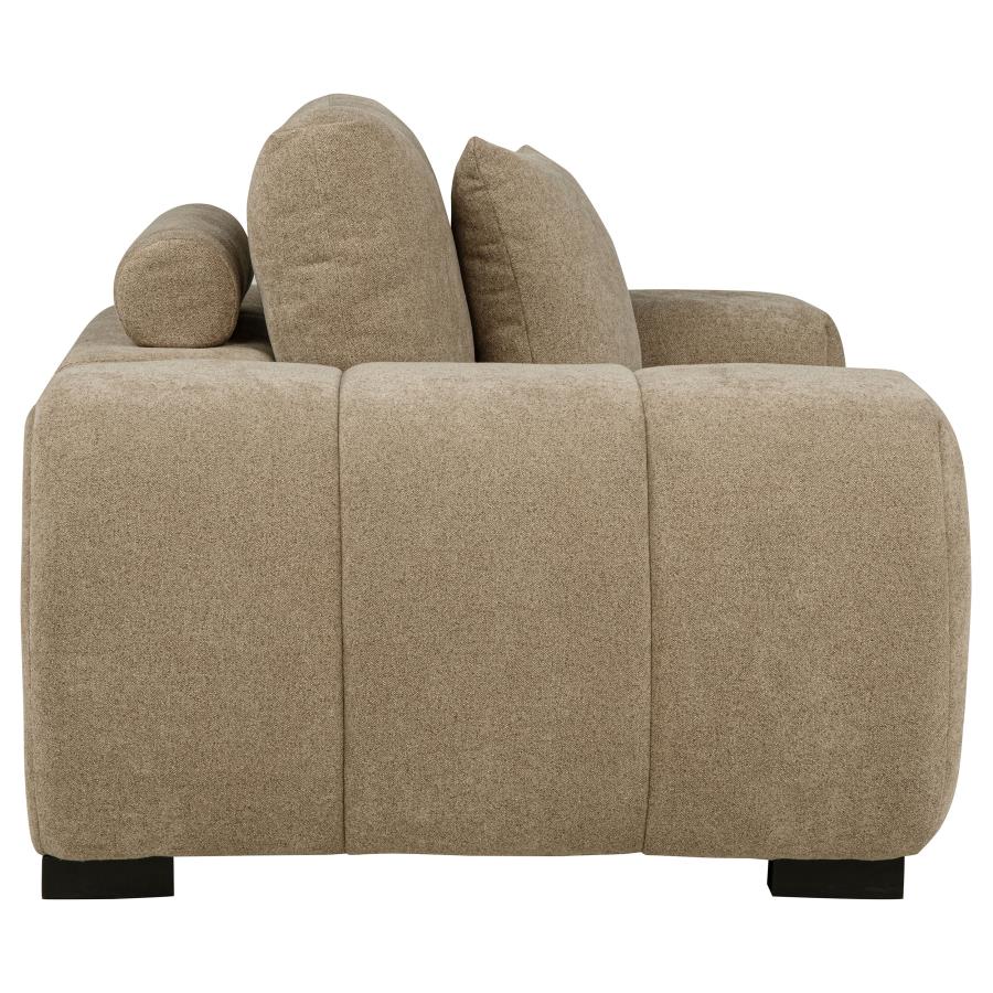 Octavia Upholstered Track Arm Accent Chair - Venini Furniture 