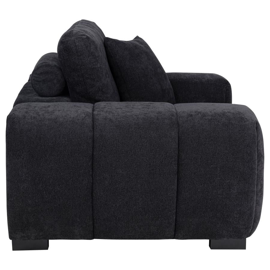 Octavia Upholstered Track Arm Accent Chair - Venini Furniture 