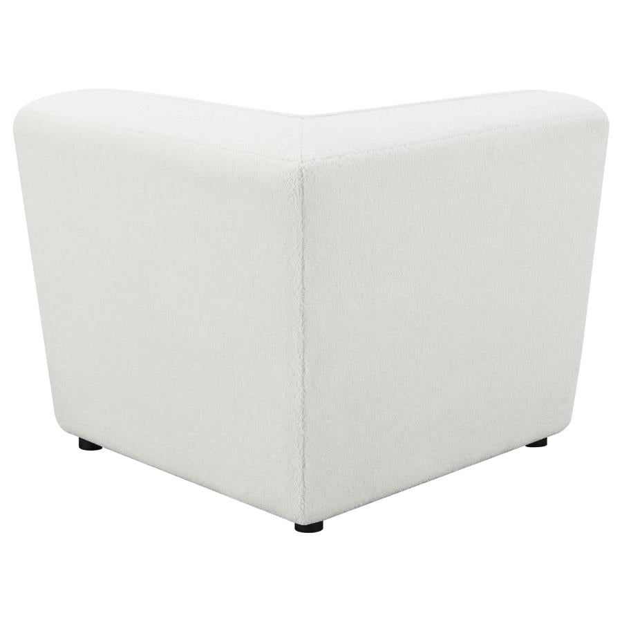 Sunny Upholstered Corner Chair Natural 551622 AND Dark Charcoal 552082 - Venini Furniture 