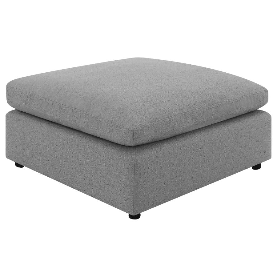Raleigh Boucle Upholstered Modular Sectional Grey   551754-SETA - Venini Furniture 