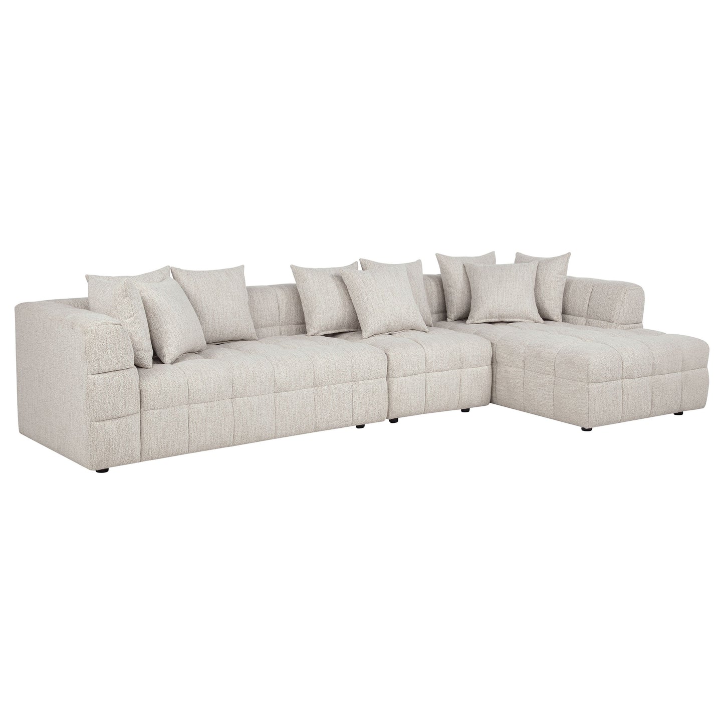 Amara 3-Piece Upholstered Sectional Sofa 551911-SETA
