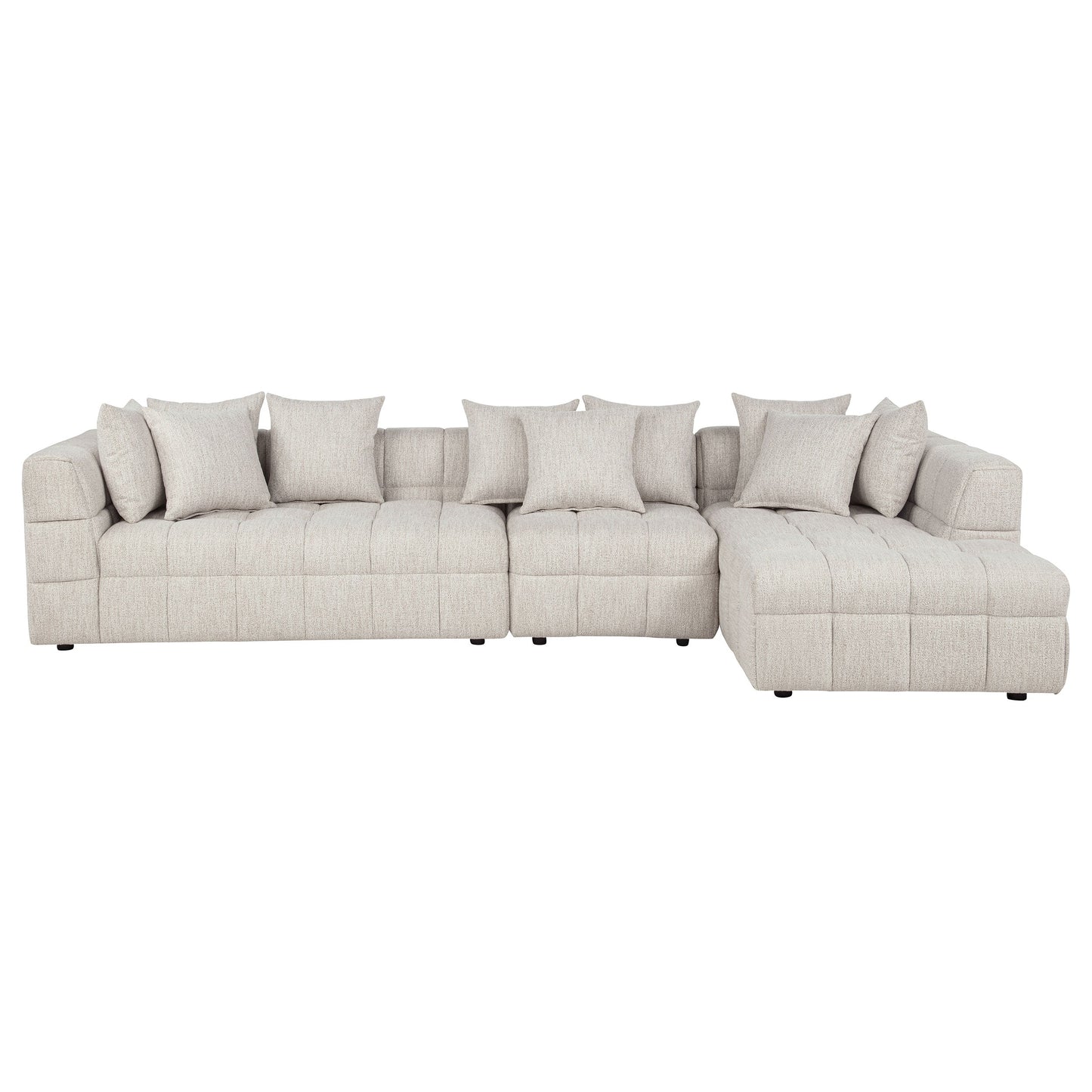 Amara 3-Piece Upholstered Sectional Sofa 551911-SETA