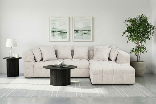 Amara 2-Piece Upholstered Sectional Sofa 551911-SETB - Venini Furniture 