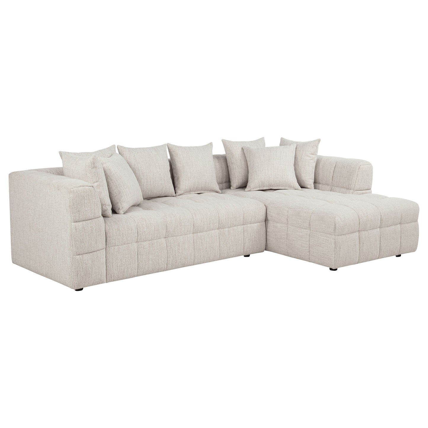Amara 2-Piece Upholstered Sectional Sofa 551911-SETB - Venini Furniture 