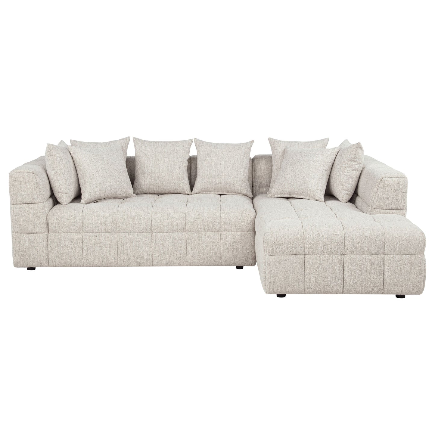 Amara 2-Piece Upholstered Sectional Sofa 551911-SETB - Venini Furniture 