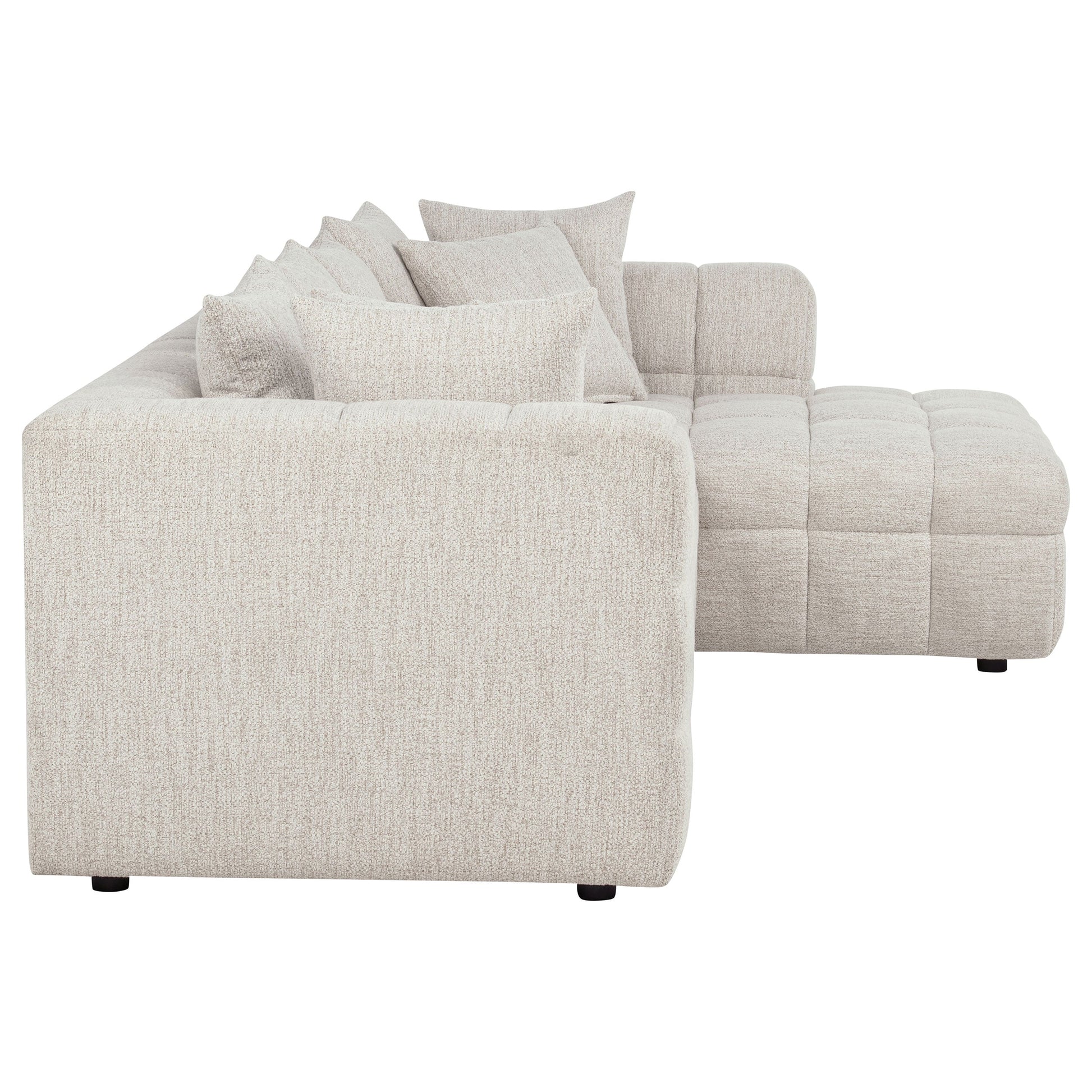 Amara 2-Piece Upholstered Sectional Sofa 551911-SETB - Venini Furniture 