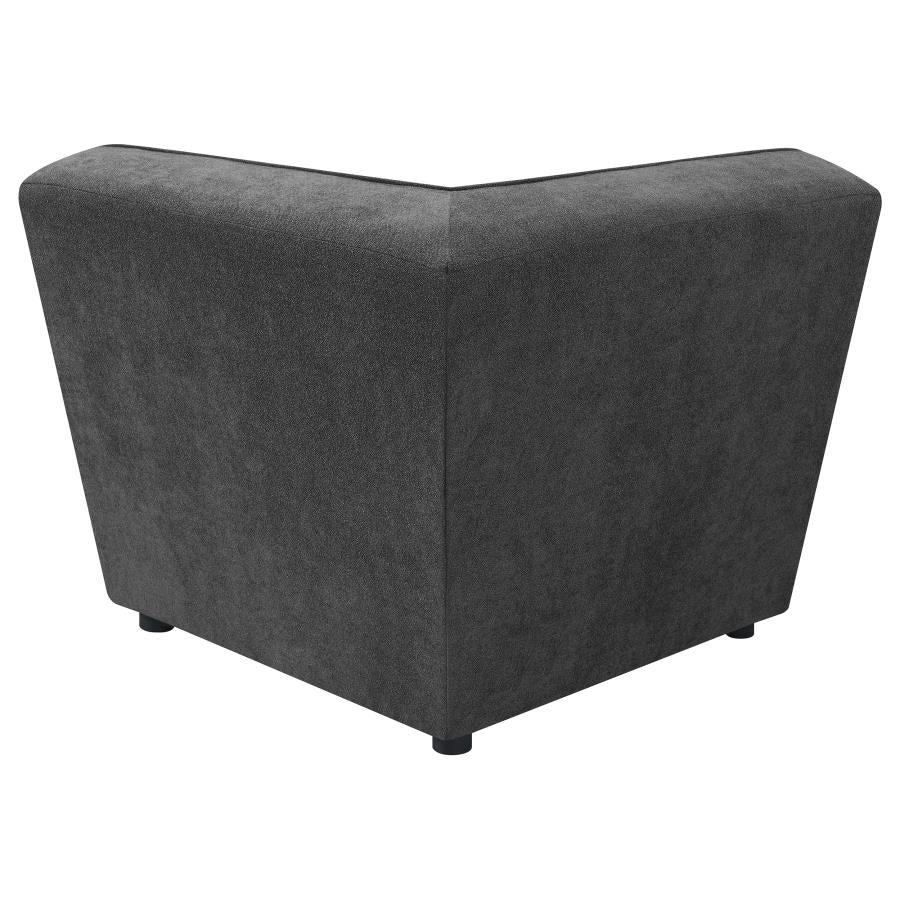 Sunny Upholstered Corner Chair Natural 551622 AND Dark Charcoal 552082 - Venini Furniture 