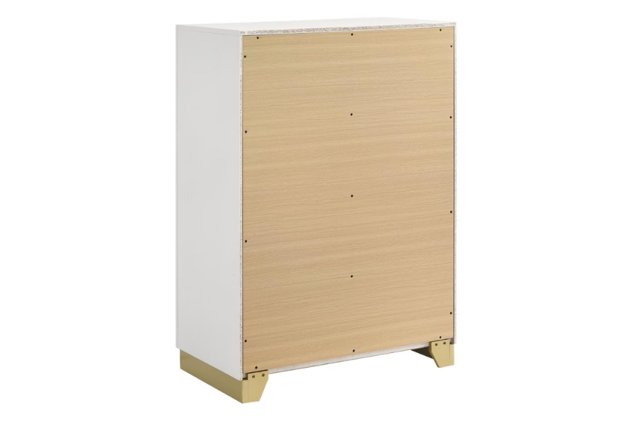 Caraway 4-drawer Bedroom Chest White