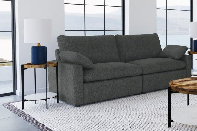 Collins Modular Power Loveseat Grey 609562P & Dark Grey 609532P - Venini Furniture 