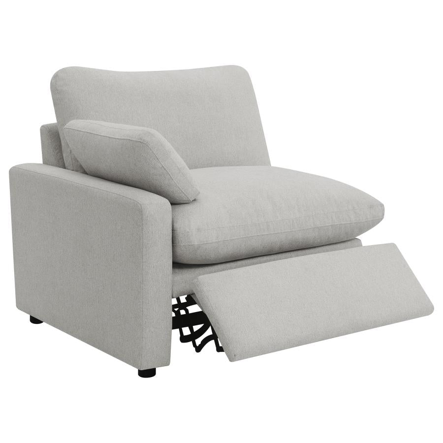 Collins 7-piece Modular Power Reclining Sectional Grey 609560P-SETA & Dark Grey 609530P-SETA - Venini Furniture 