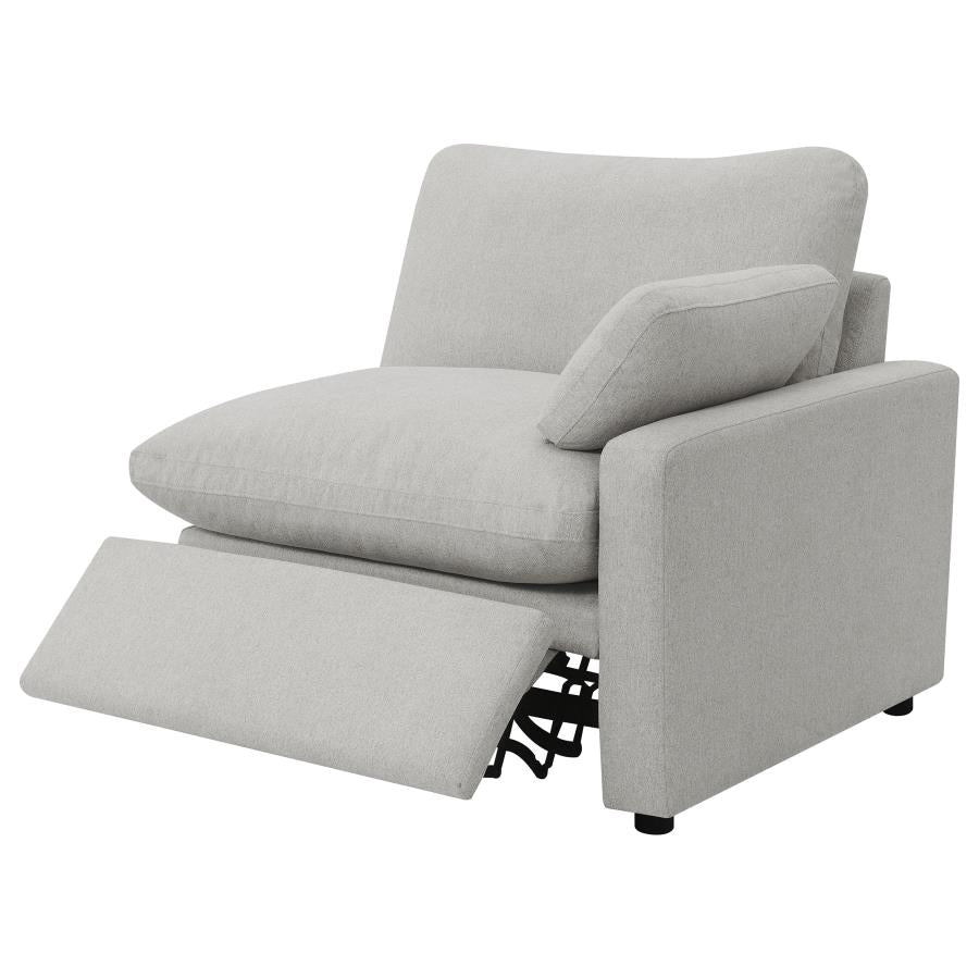 Collins 7-piece Modular Power Reclining Sectional Grey 609560P-SETA & Dark Grey 609530P-SETA - Venini Furniture 