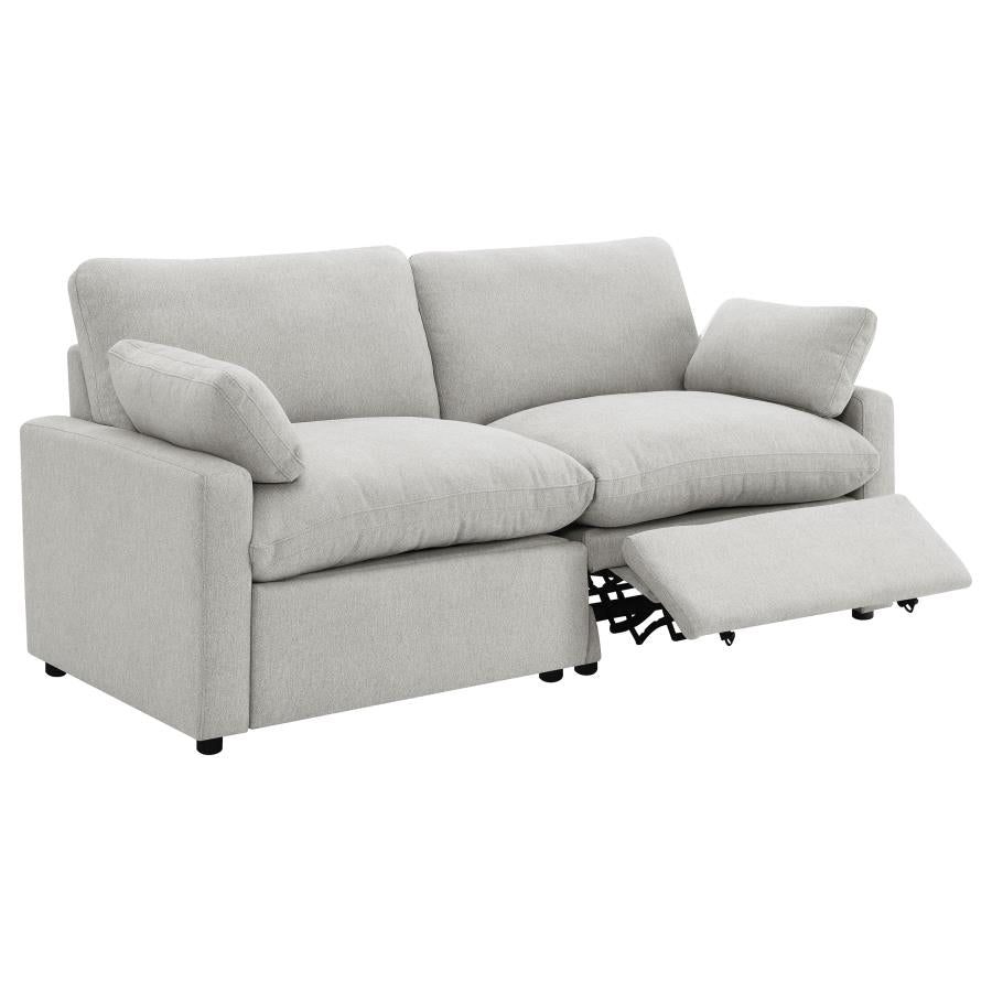 Collins Modular Power Loveseat Grey 609562P & Dark Grey 609532P - Venini Furniture 