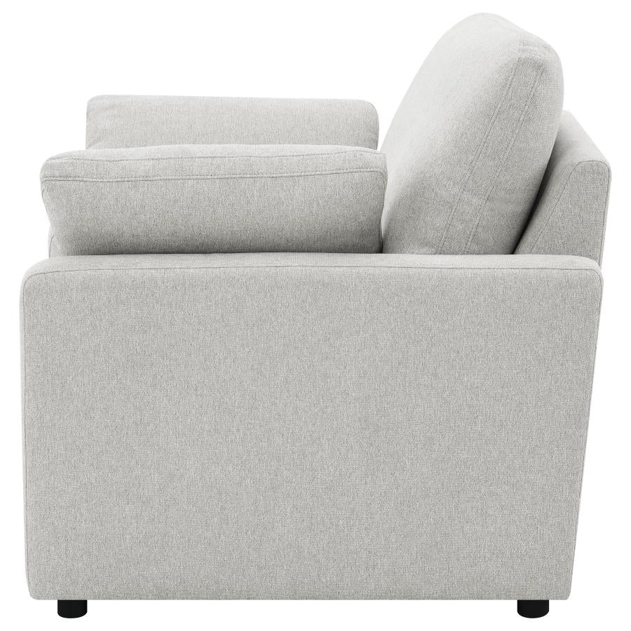 Collins Upholstered Power Recliner Chair Grey 609563P & Dark Grey 609533P - Venini Furniture 