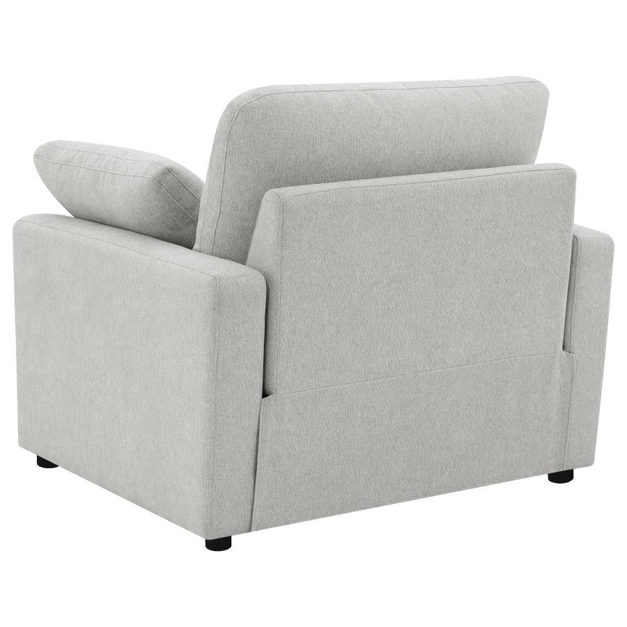Collins Upholstered Power Recliner Chair Grey 609563P & Dark Grey 609533P - Venini Furniture 