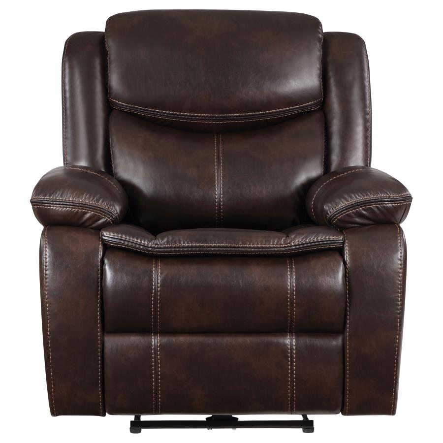 Sycamore Upholstered Power Recliner Chair - Venini Furniture 