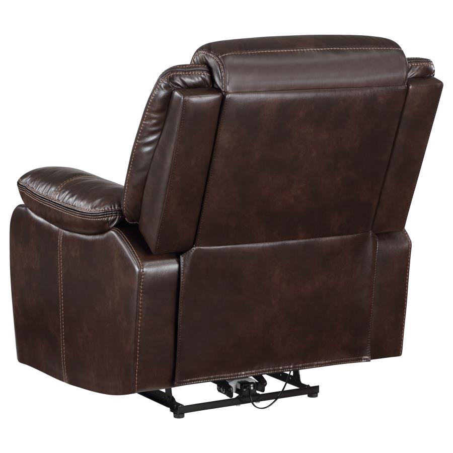 Sycamore Upholstered Power Recliner Chair - Venini Furniture 