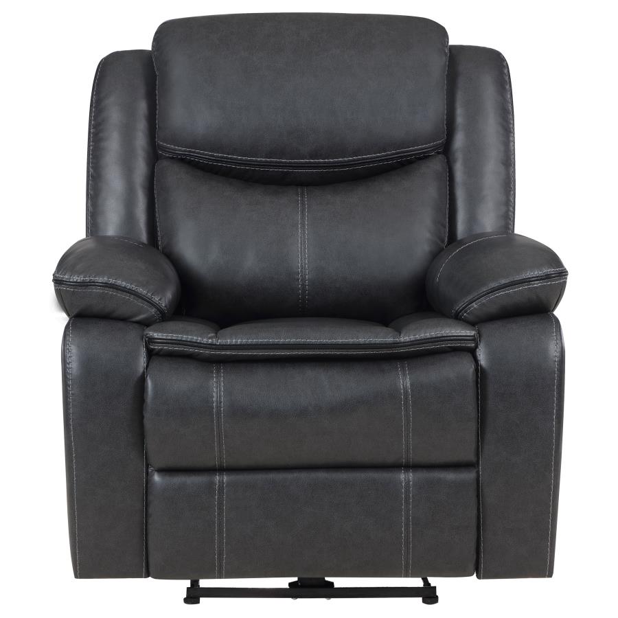Sycamore Upholstered Power Recliner Chair - Venini Furniture 