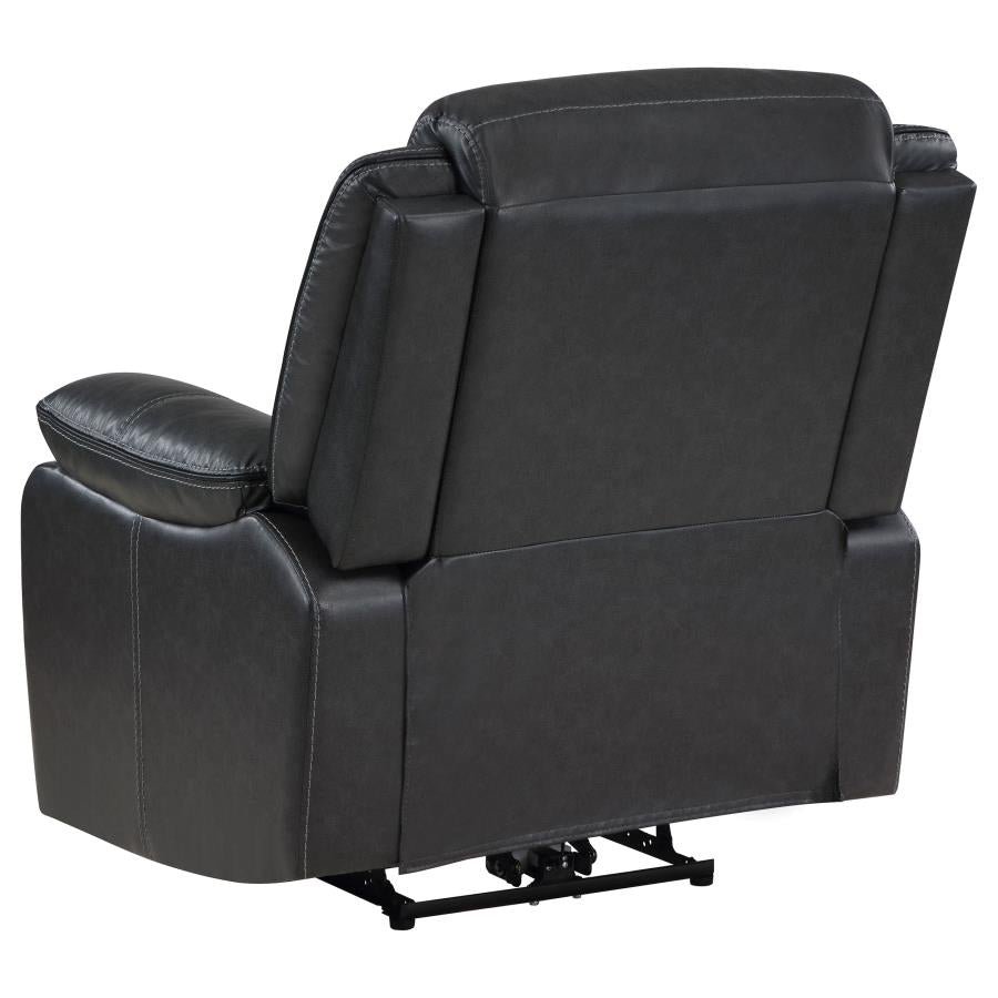 Sycamore Upholstered Power Recliner Chair - Venini Furniture 