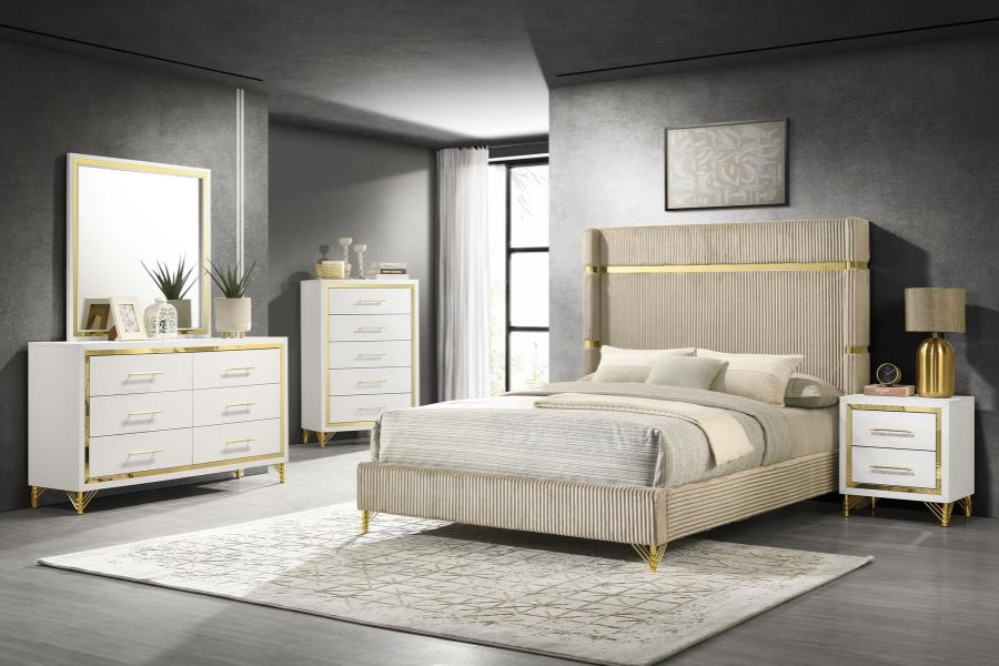 Lucia 6-drawer Dresser Cabinet White 224733
