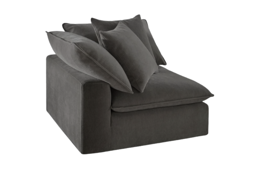 Sereen Fabric Corner Chair with 2 Pillows