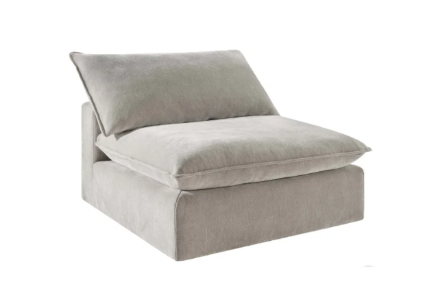 Sereen Fabric Armless Chair