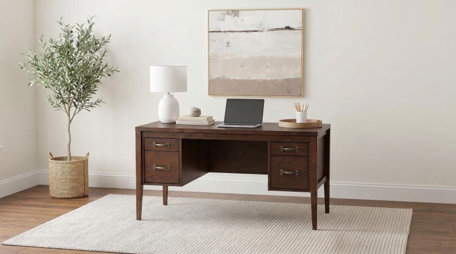 Graham 4-Drawer Lift-Top Computer Desk