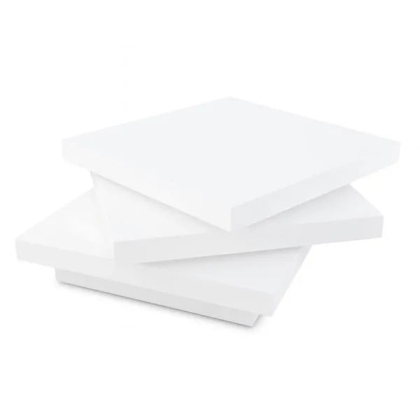 Aria Coffee Table All White, White & Black, White & Gray. - Venini Furniture 