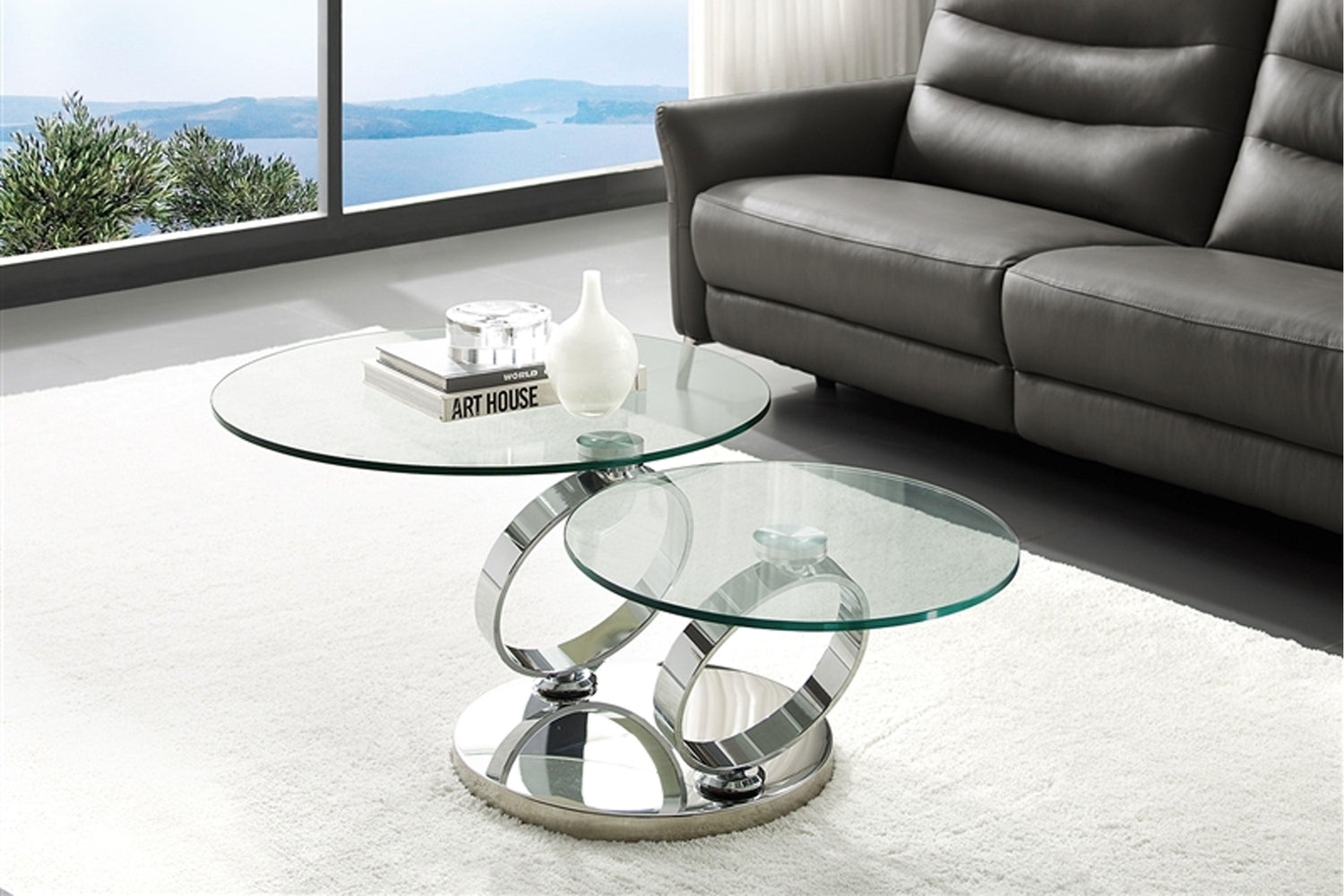 Satellite Coffee table Model CB-129 - Venini Furniture 