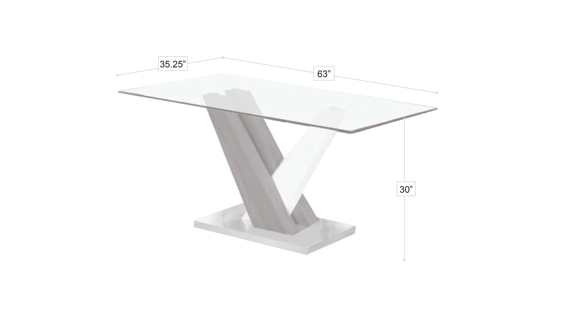 Blake Dining Table - Venini Furniture 