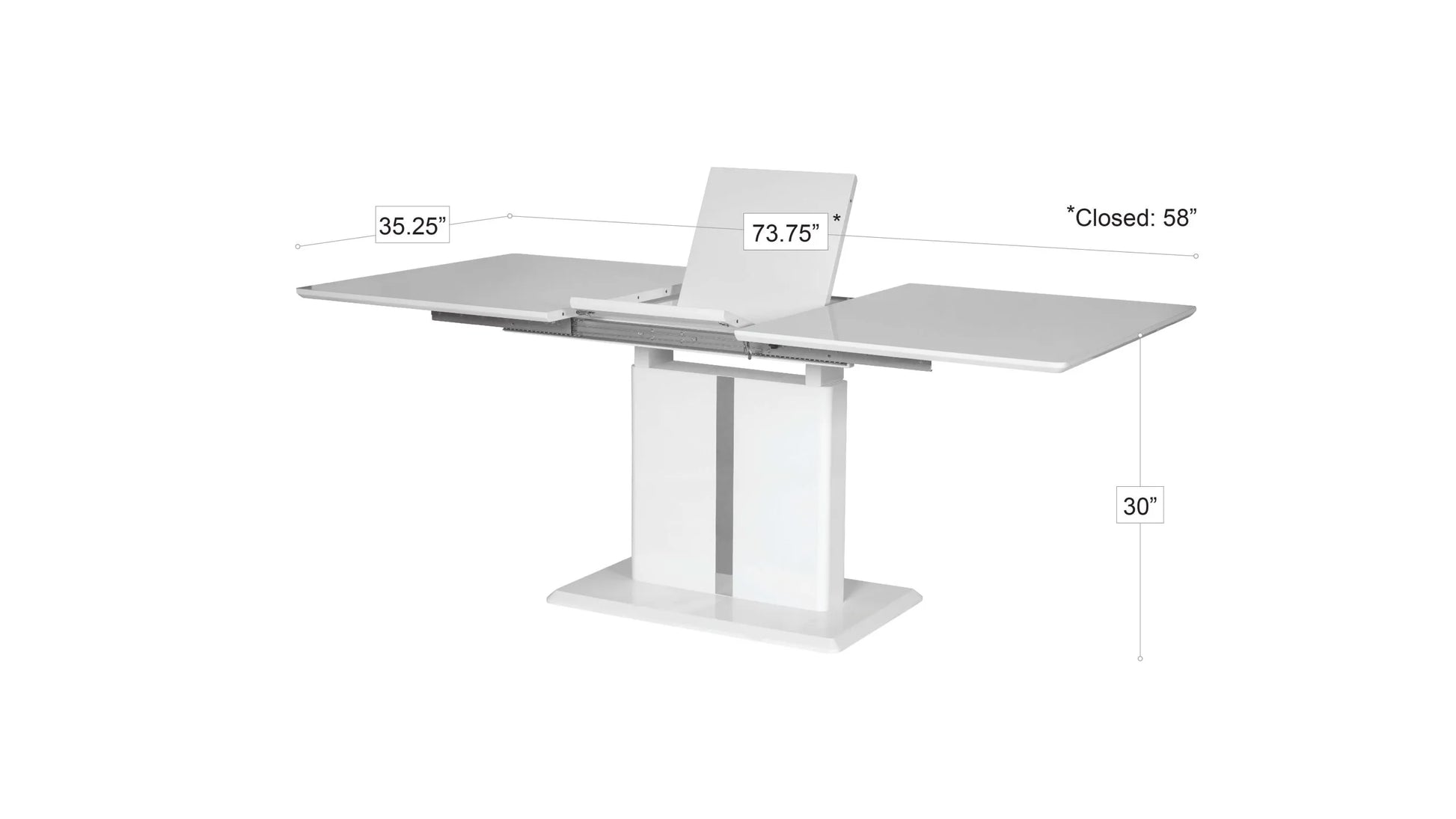 Sabrina Dining Table - Venini Furniture 
