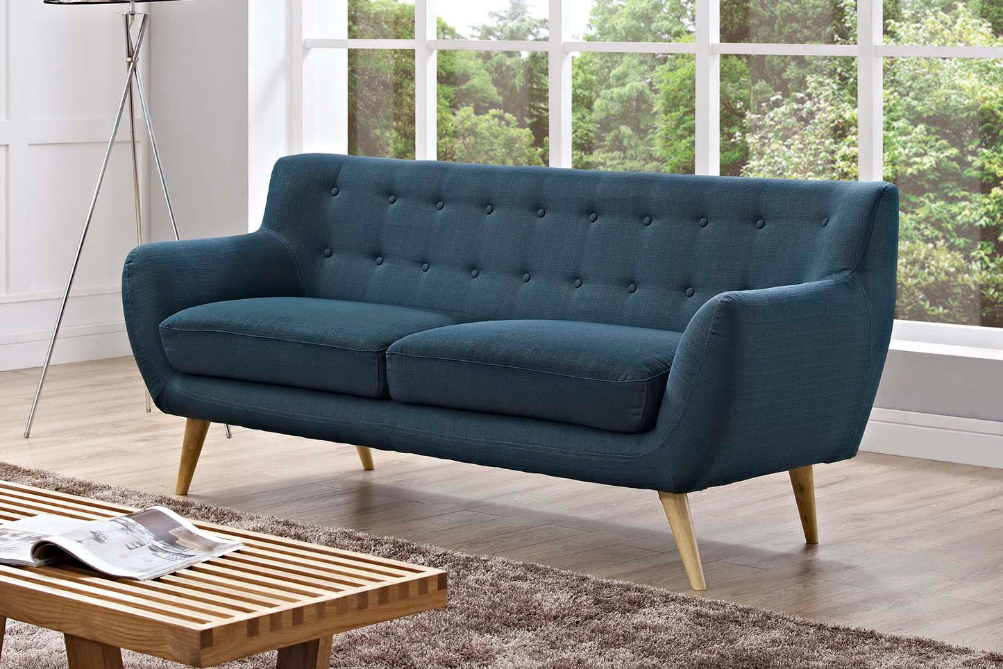 Remark Upholstered Fabric Sofa. - Venini Furniture 