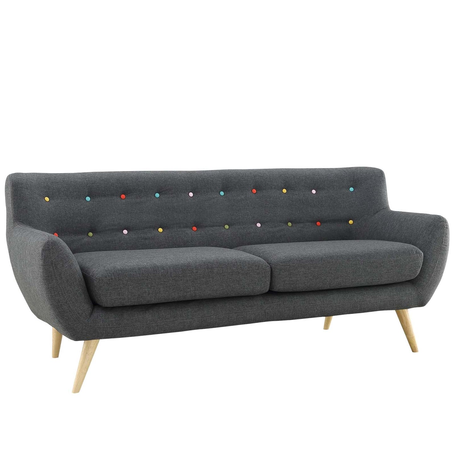 Remark Upholstered Fabric Sofa. - Venini Furniture 