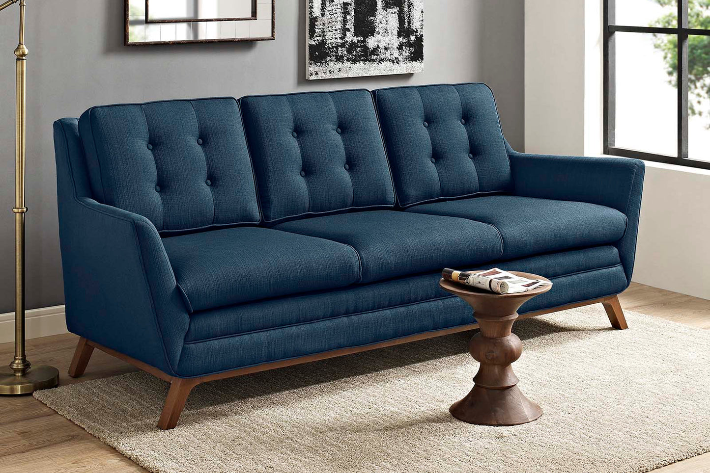 Beguile Upholstered Fabric Sofa. - Venini Furniture 