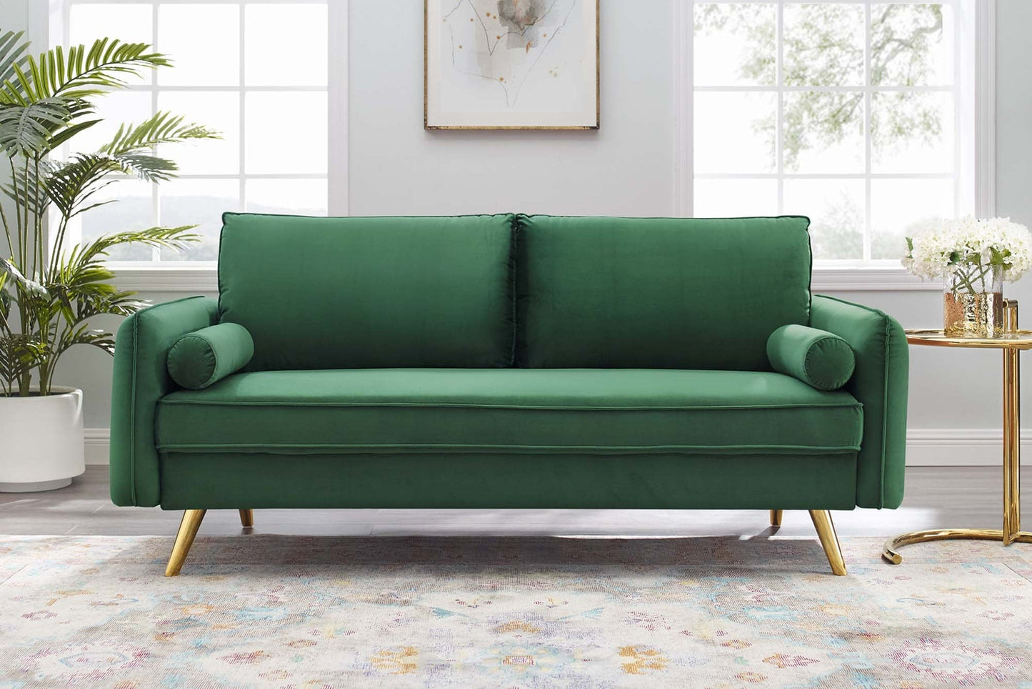 Revive Performance Velvet Sofa. - Venini Furniture 