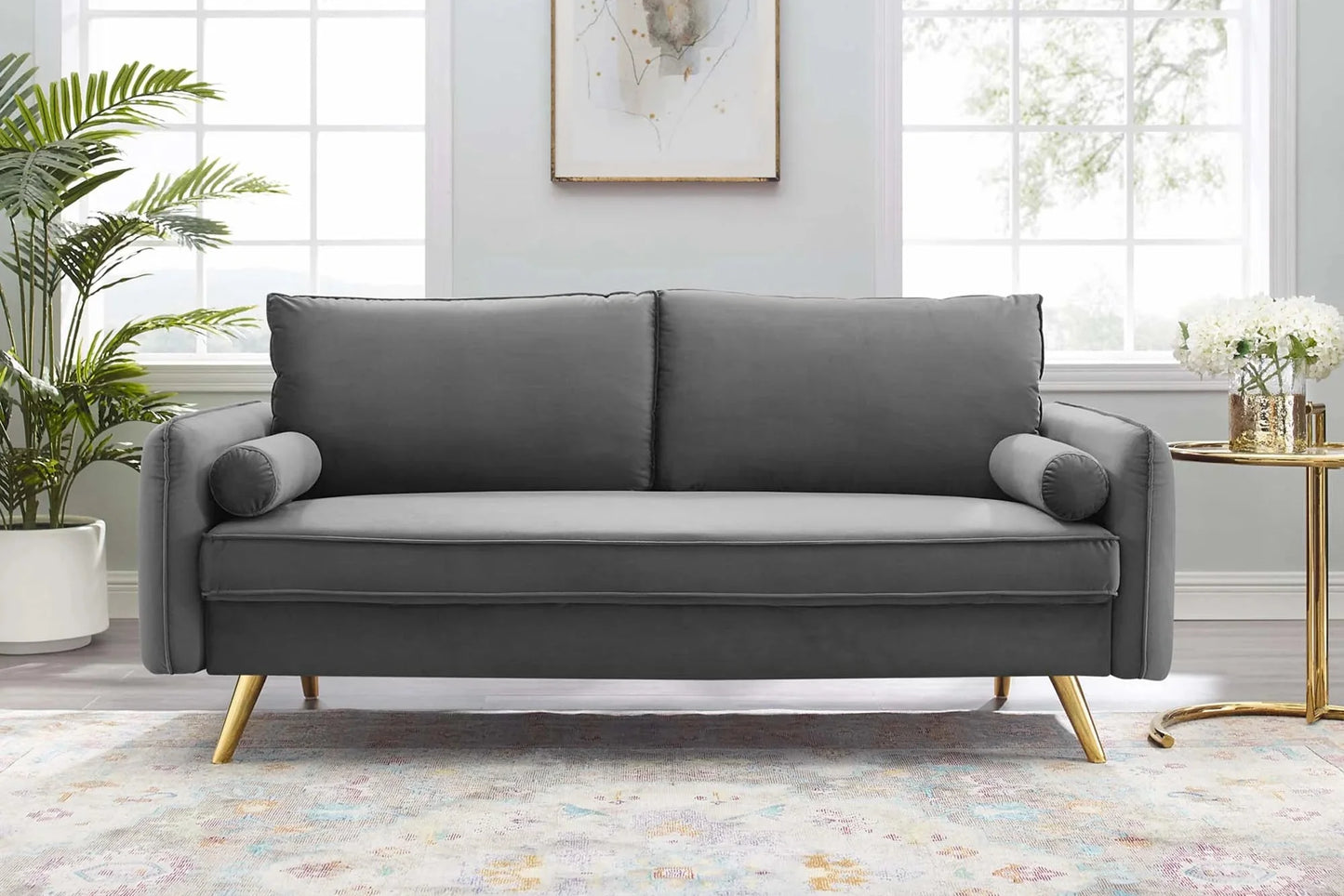 Revive Performance Velvet Sofa. - Venini Furniture 