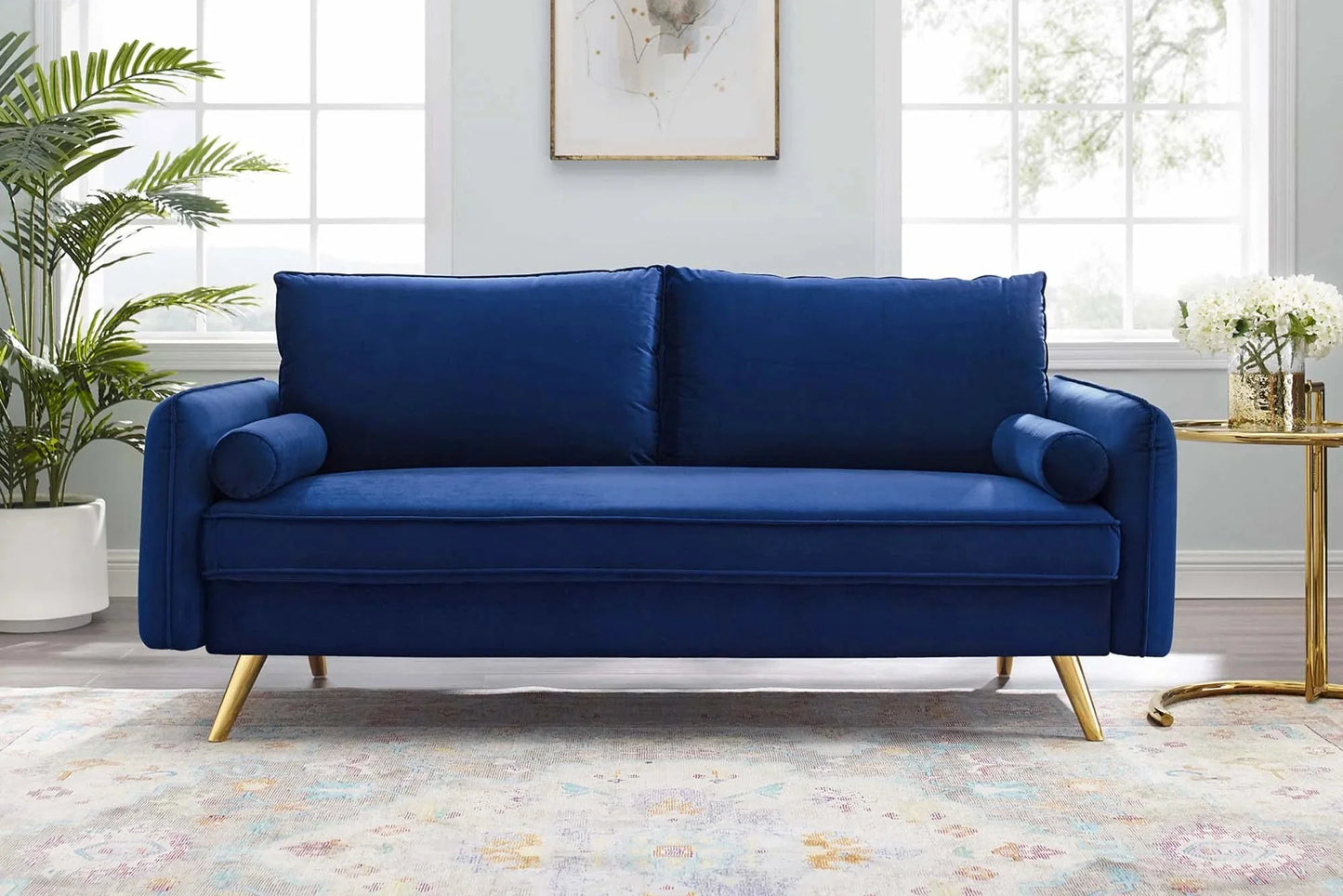 Revive Performance Velvet Sofa. - Venini Furniture 