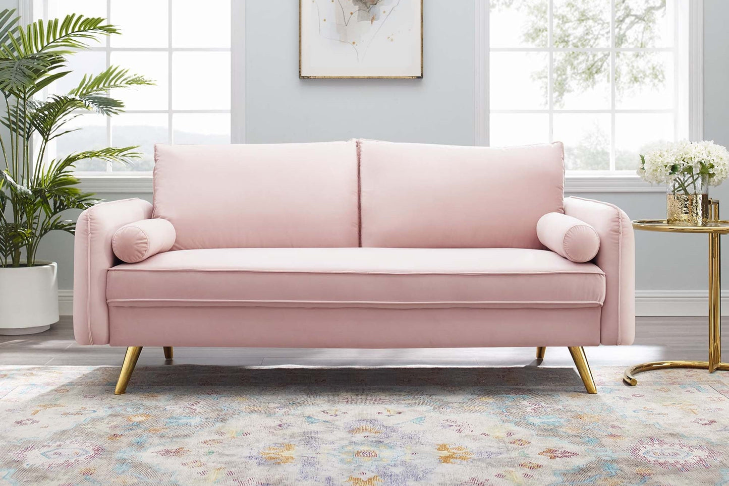 Revive Performance Velvet Sofa. - Venini Furniture 