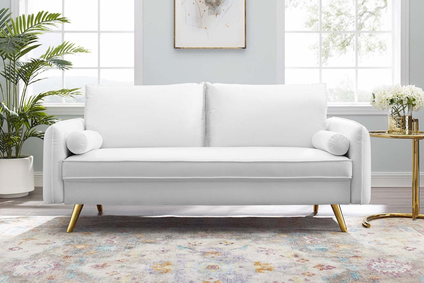 Revive Performance Velvet Sofa. - Venini Furniture 