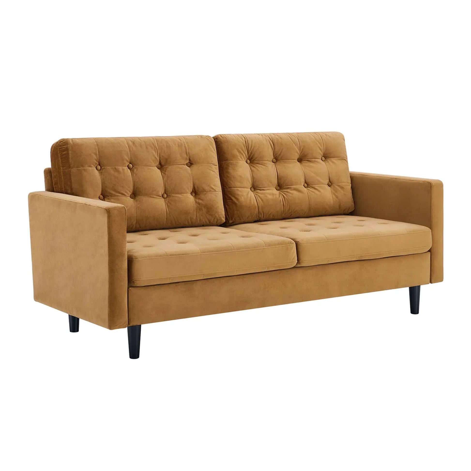 Exalt Tufted Performance Velvet Sofa. - Venini Furniture 