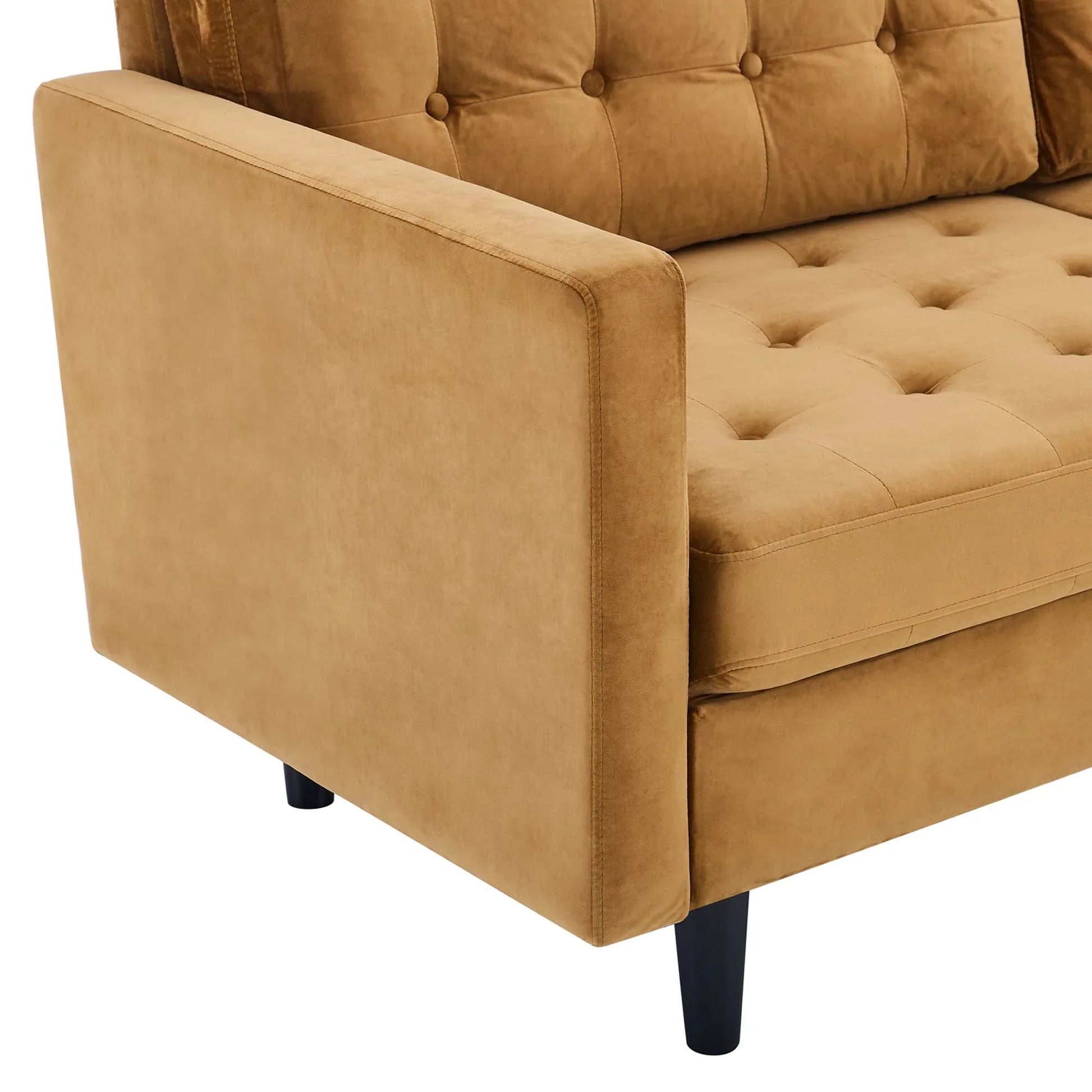 Exalt Tufted Performance Velvet Sofa. - Venini Furniture 